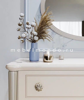Комод  "Диана" 6 ящиков, бежевый  (Эра мебель)