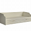 Кровать  0.9 "Сиена" с ящиками, береза - бежевый (Sbk Home)